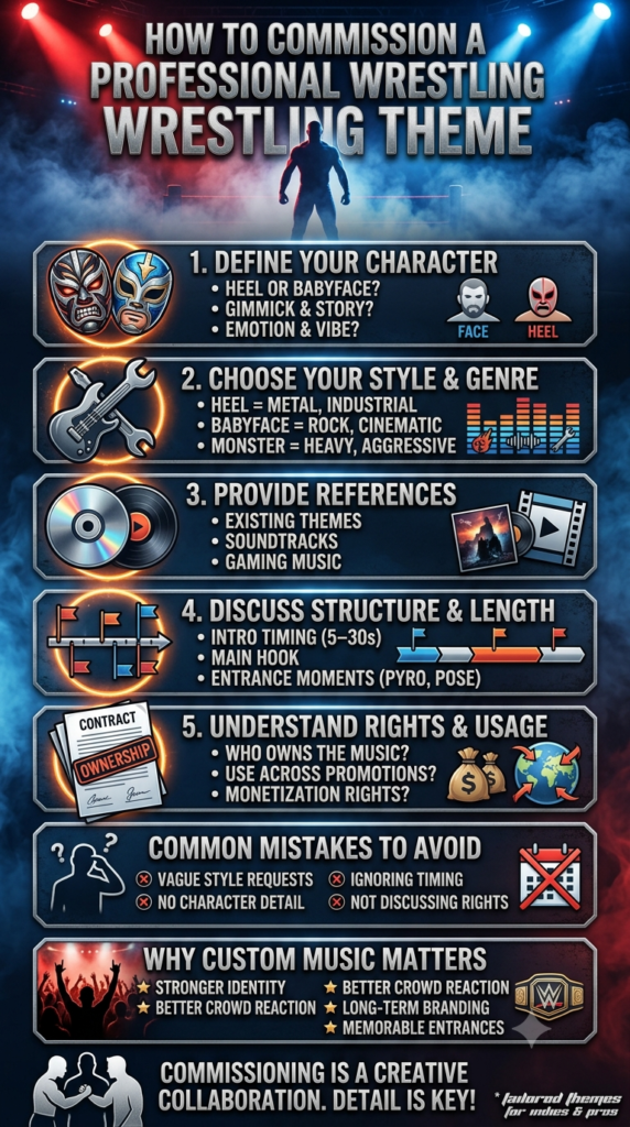 How to Commission a Professional Wrestling Theme how to commission a professional wrestling theme