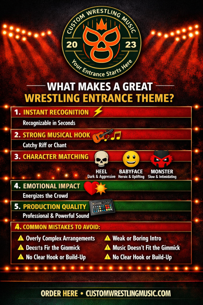 what makes a great wrestling entrance theme